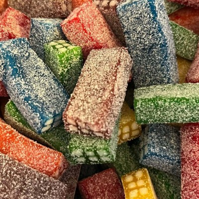 Bonbons acides aux fruits